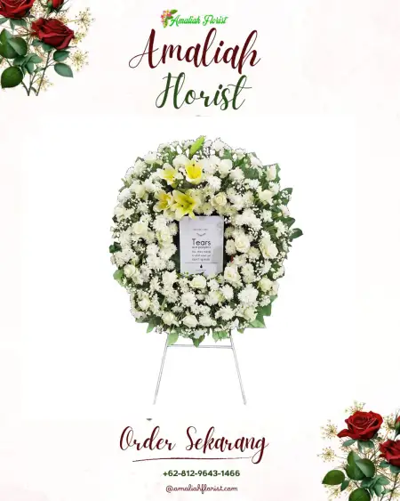 Krans Bunga Duka Belahantengah